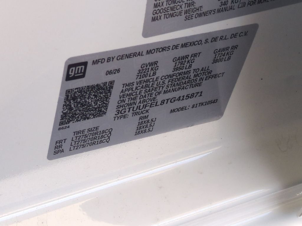 2026 GMC Sierra 1500 AT4X - Photo 35