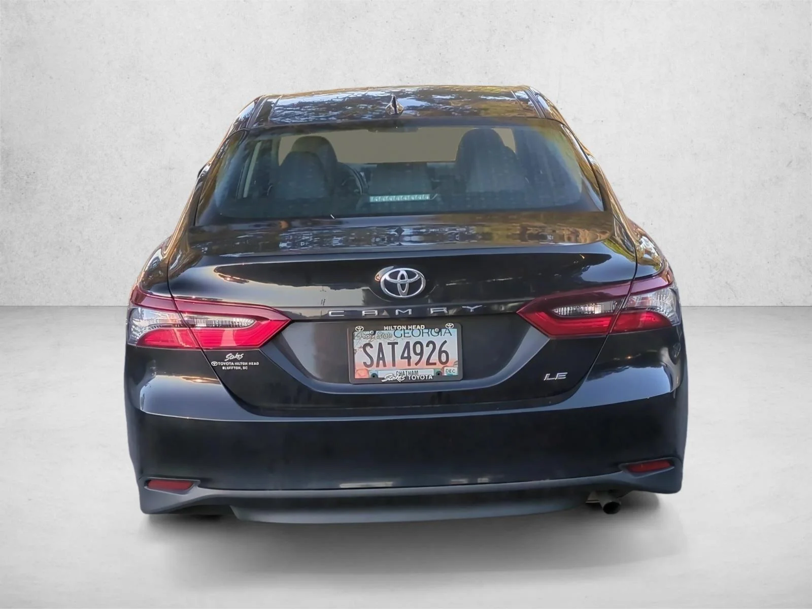 Used 2024 Midnight Black Metallic Toyota LE image 7