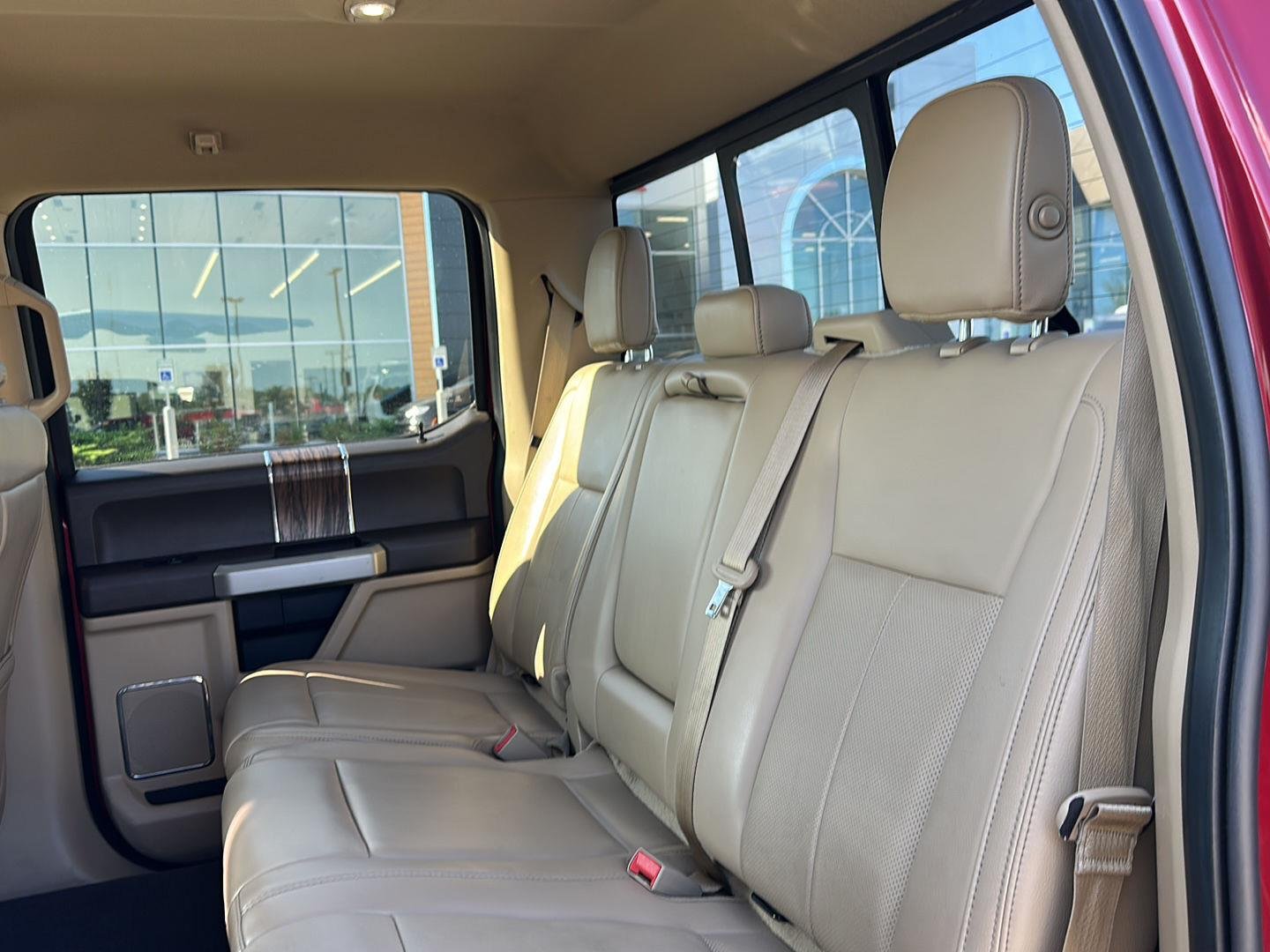 Used 2019 Ruby Red Metallic Tinted Clearcoat Ford LARIAT image 31