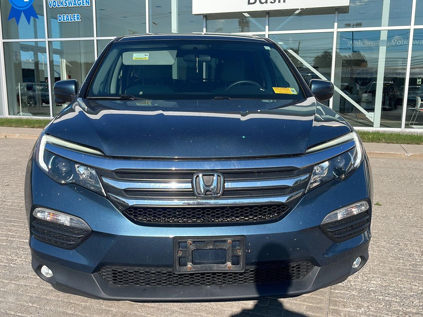 Used 2017 Steel Sapphire Metallic Honda EX image 2