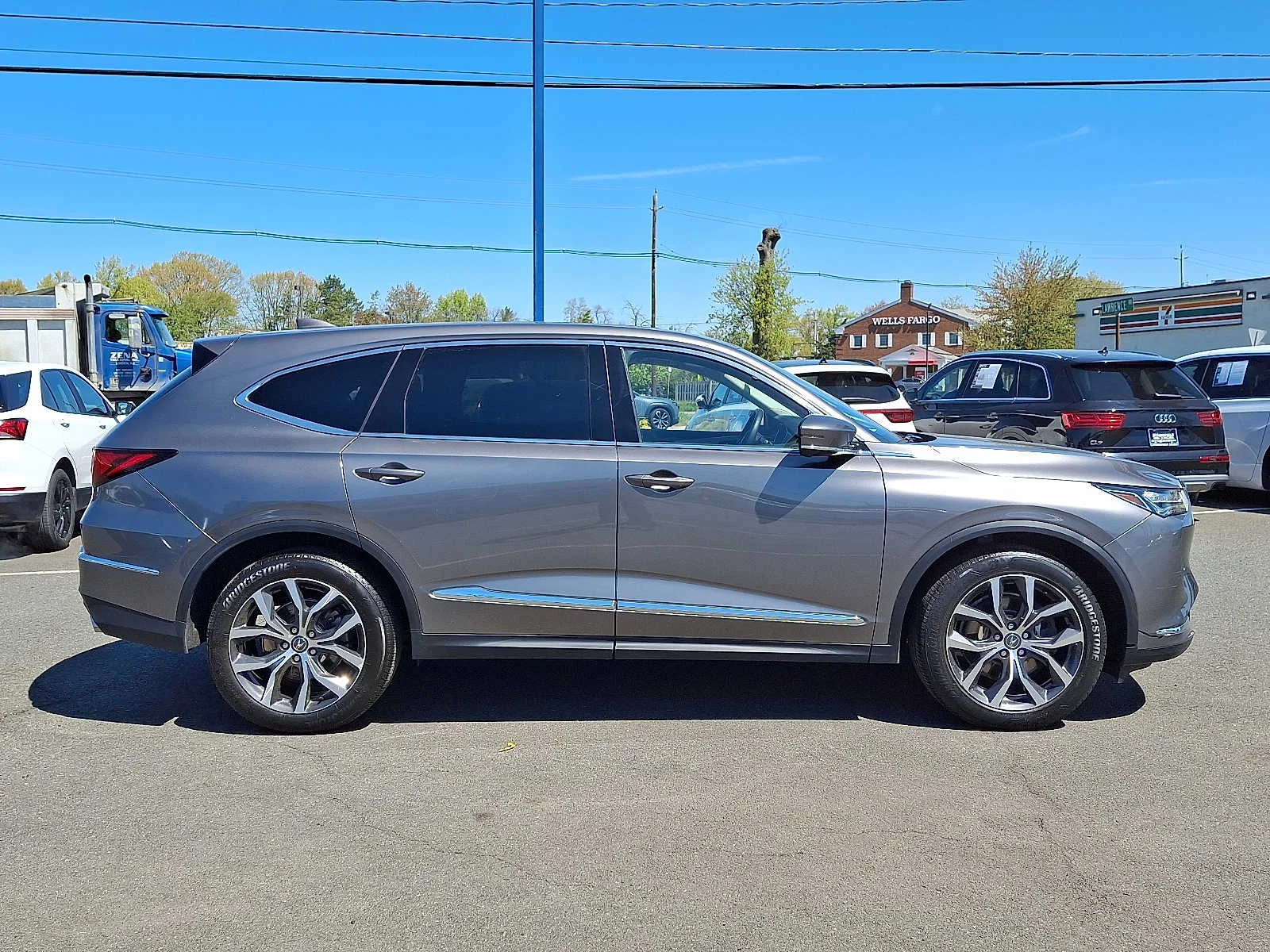 Certified Used 2023 Liquid Carbon Metallic Acura SH-AWD TECH image 8