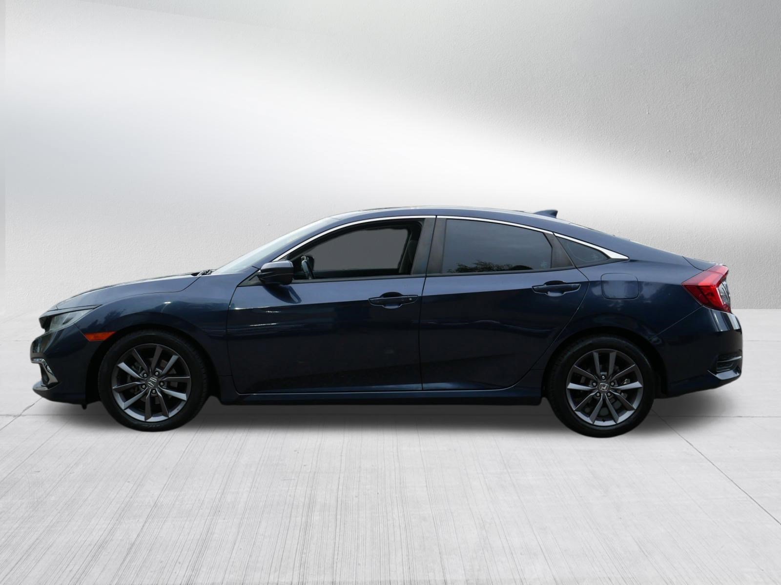 Used 2021 Cosmic Blue Metallic Honda EX image 4