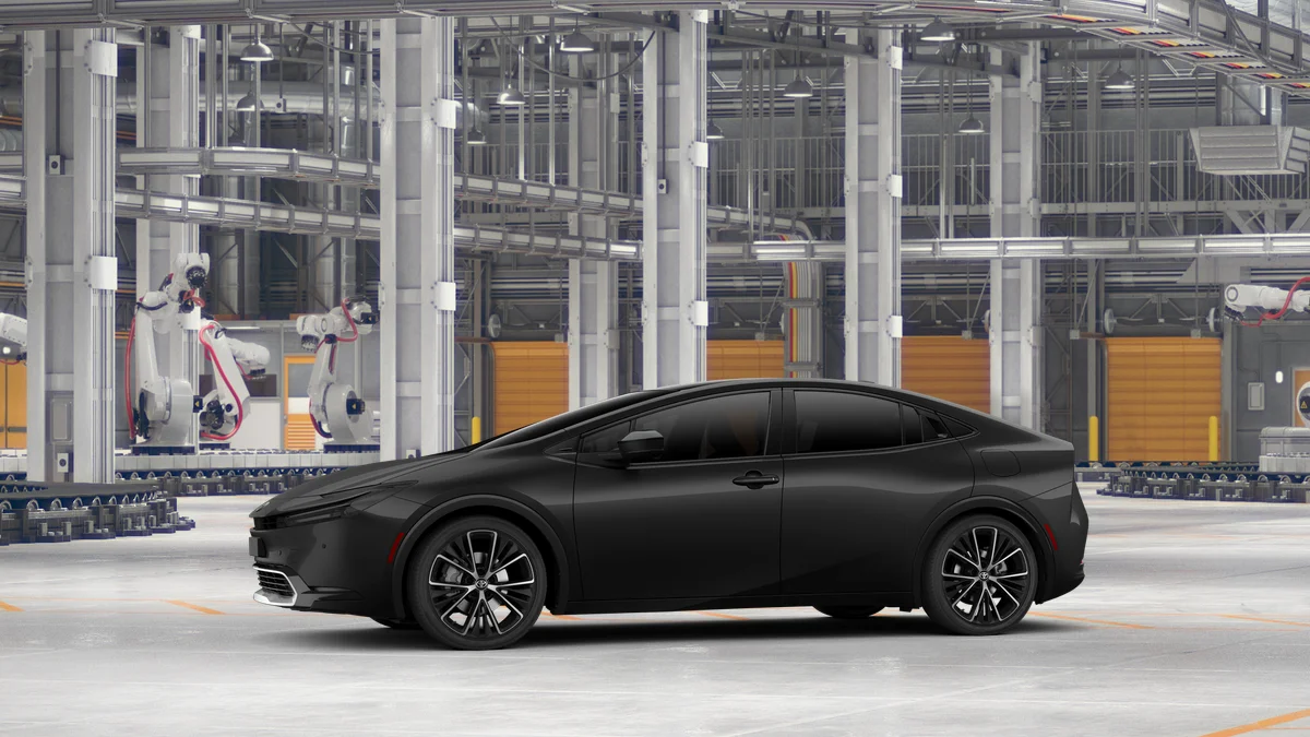 New 2026 Midnight Black Metallic Toyota XLE image 3