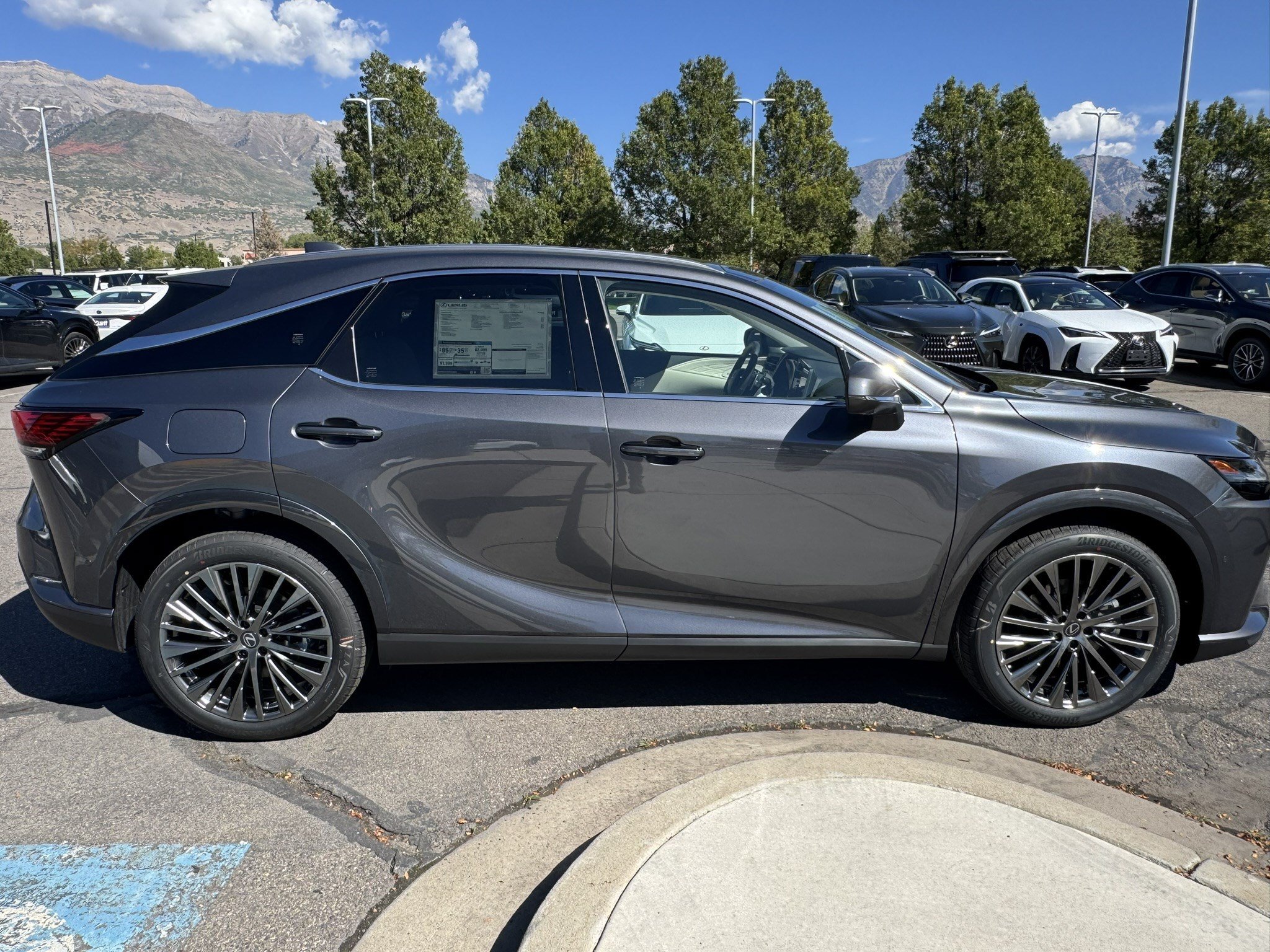 New 2026 Cloudburst Gray Lexus LUXURY AWD image 8