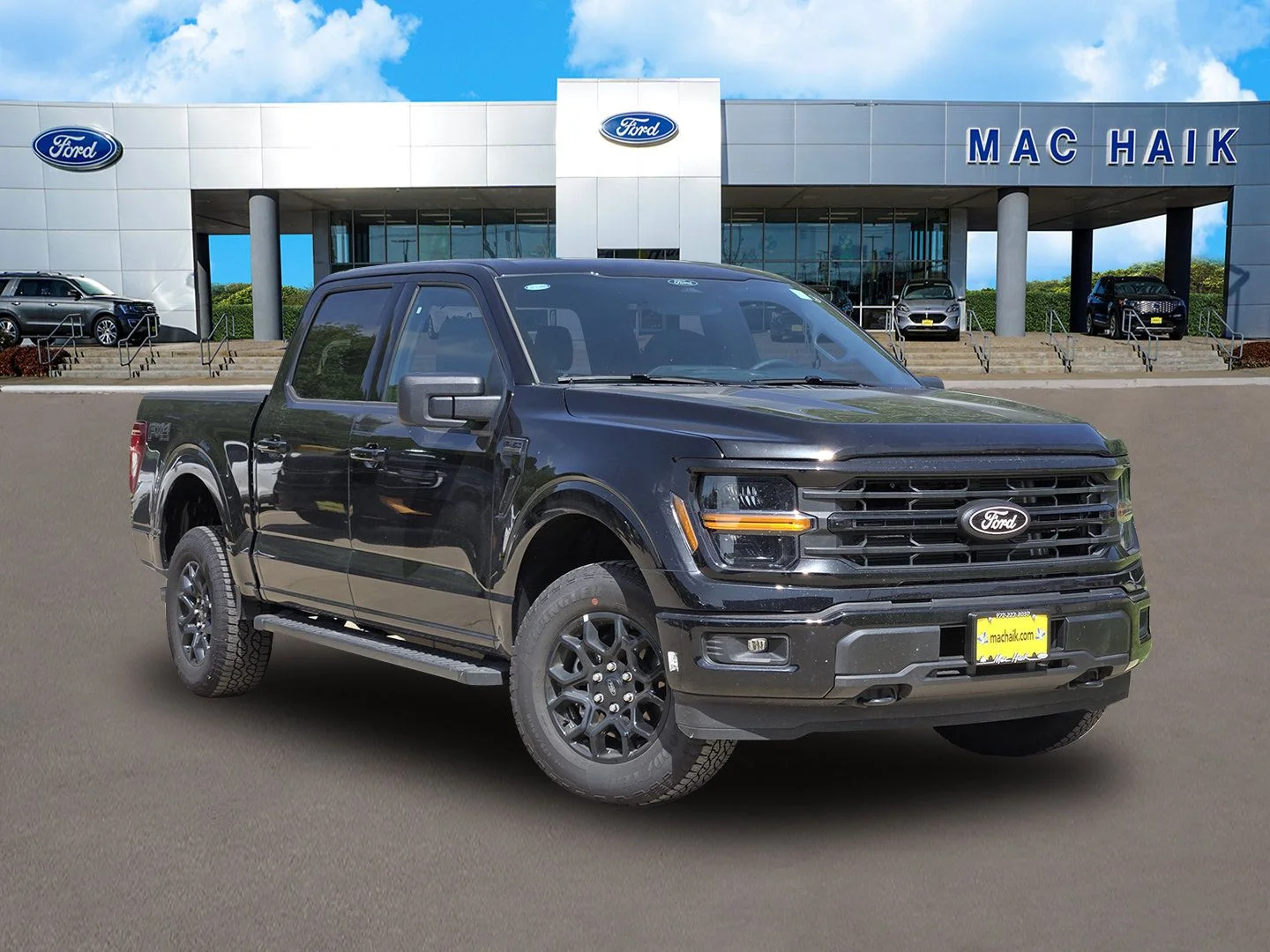 New 2026 Agate Black Metallic Ford XLT image 1