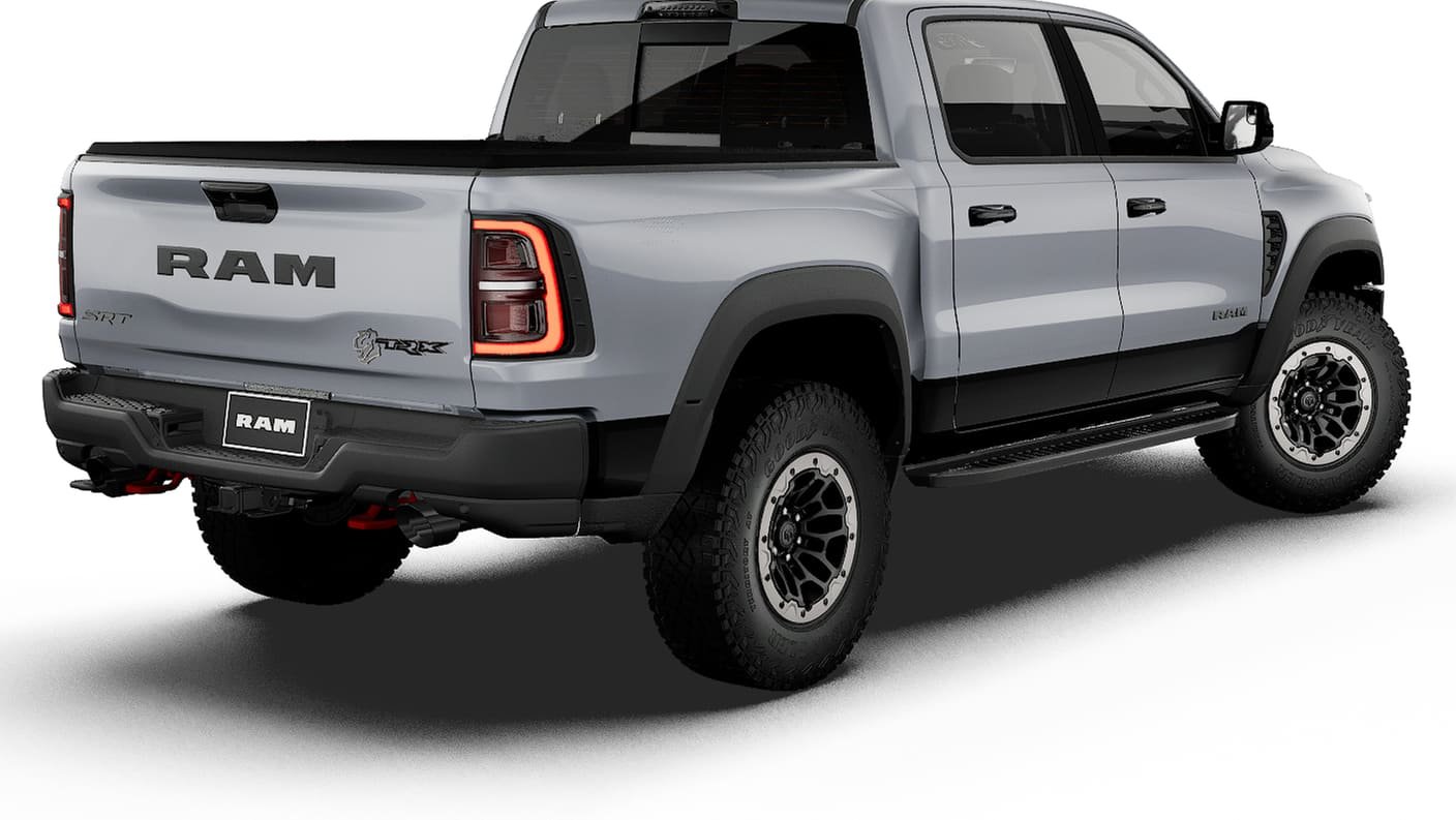 New 2027 Silver Zynith Exterior Paint RAM TRX image 2