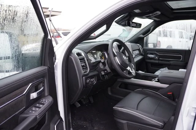 New 2026 Bright White Clear-Coat Exterior Paint RAM Laramie image 10