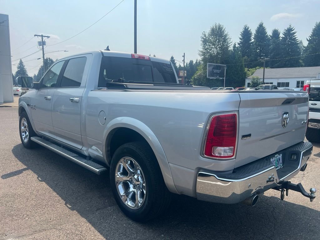 Used 2015 Bright Silver Clearcoat Metallic Ram Laramie image 5