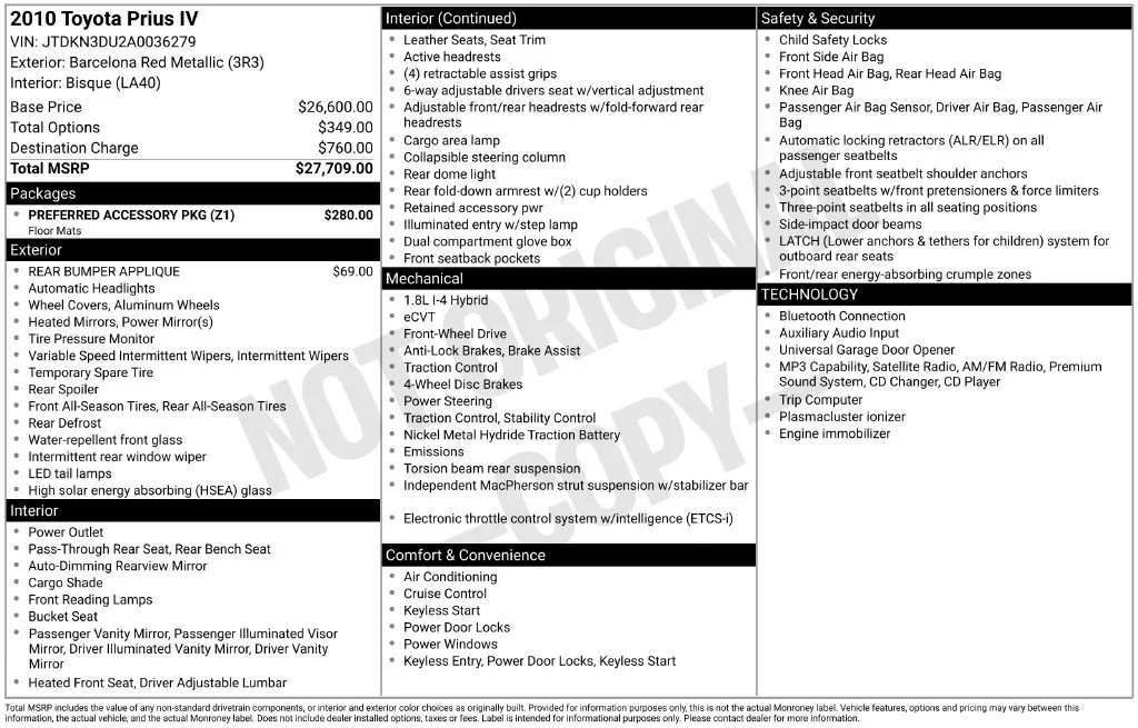 Used 2010 Red Toyota IV image 37