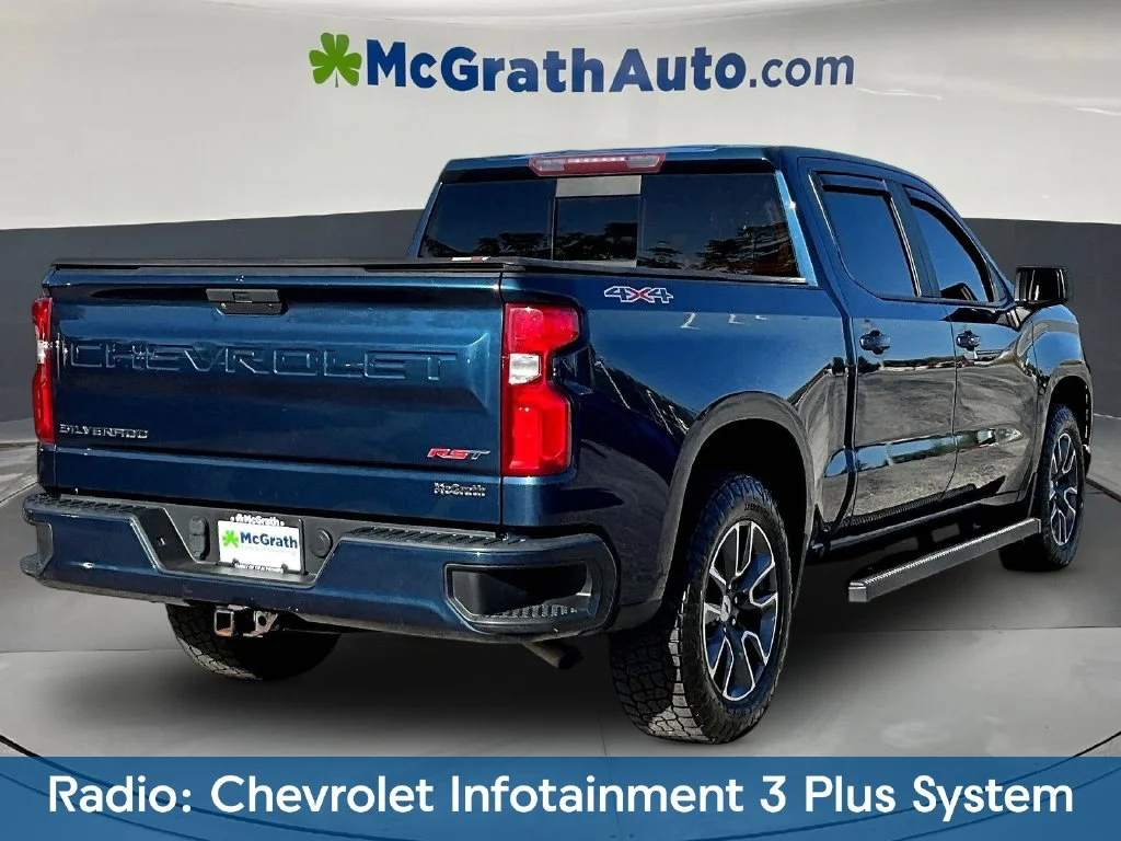 Certified Used 2021 Blue Chevrolet RST image 8