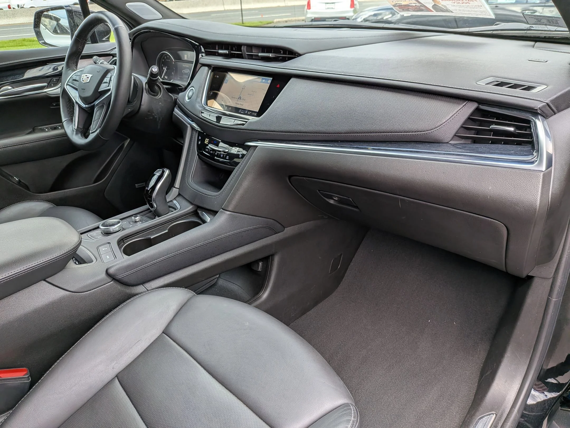 Used 2024 Stellar Black Metallic Cadillac AWD Premium Luxury image 29