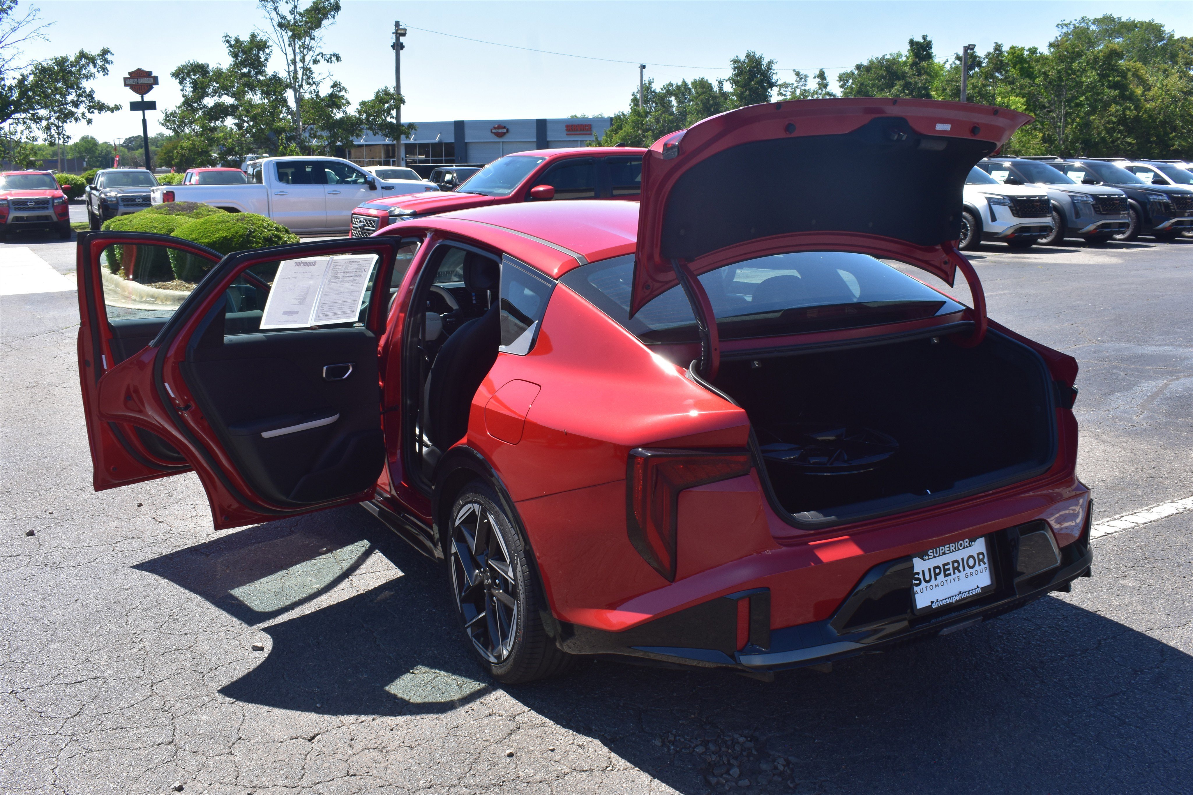 Used 2025 Currant Red Kia GT-Line image 17