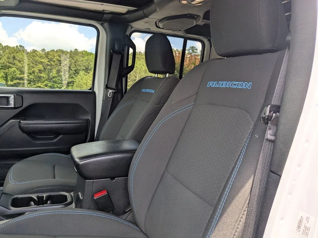 Used 2023 Bright White Clearcoat Jeep Rubicon image 14
