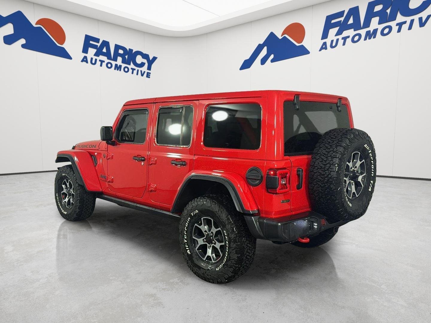 Used 2022 Firecracker Red Clearcoat Jeep Unlimited Rubicon image 3