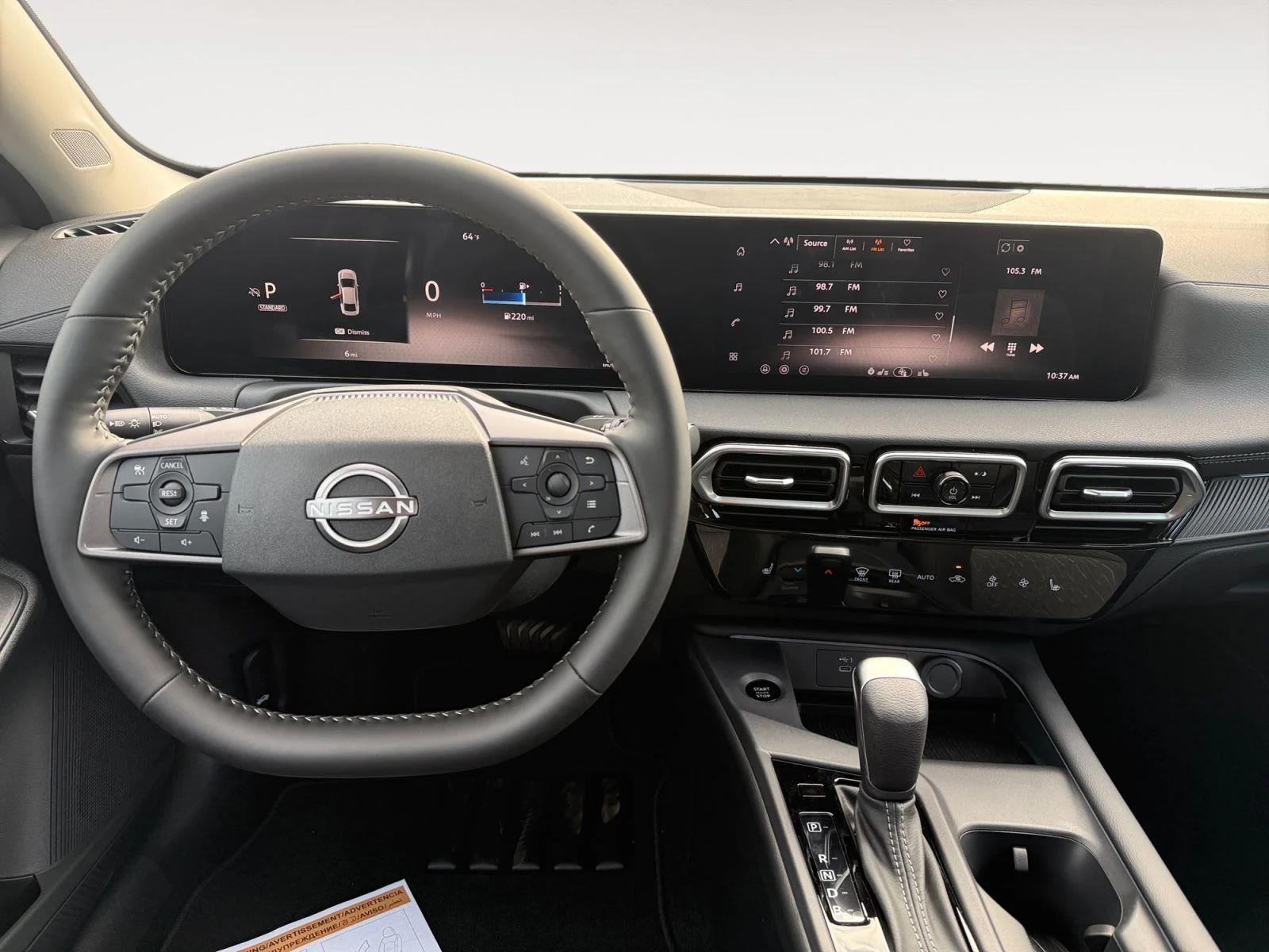 New 2026 Super Black Nissan SV image 13