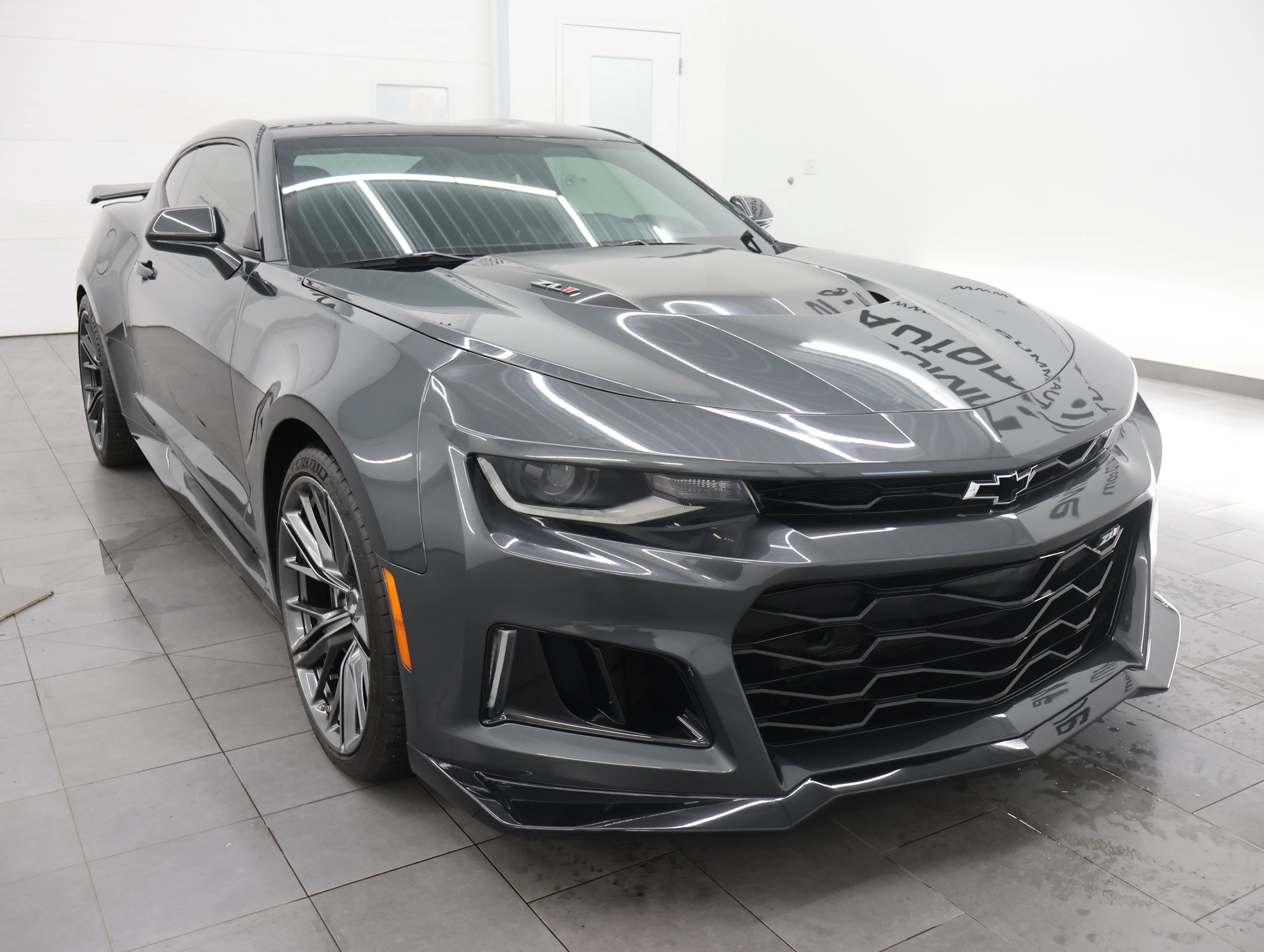 Used 2017 Nightfall Gray Metallic Chevrolet ZL1 image 2