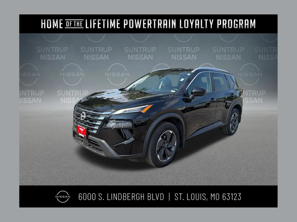 Used 2024 Black Nissan SV image 1