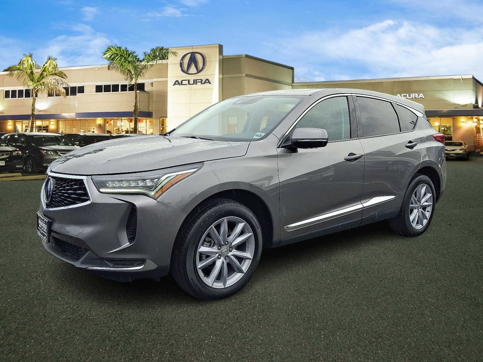 Certified Used 2023 Liquid Carbon Metallic Acura  image 3