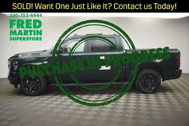 New 2026 Serrano-Green Metallic Exterior Paint RAM BIG HORN image 11