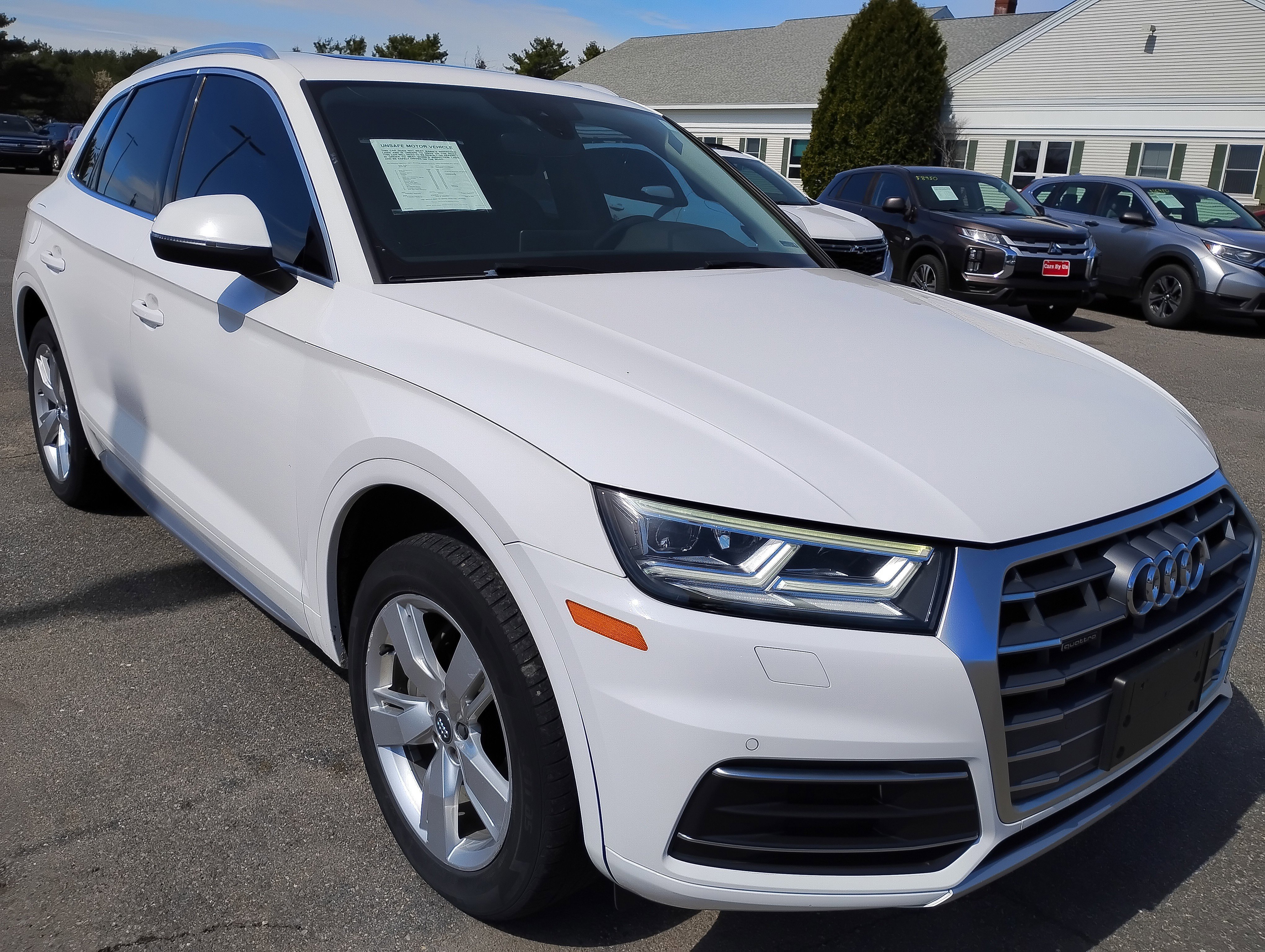 Used 2018 White Audi Premium Plus image 3