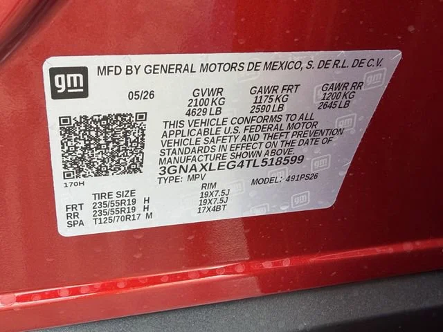 2026 Chevrolet Equinox RS - Photo 21