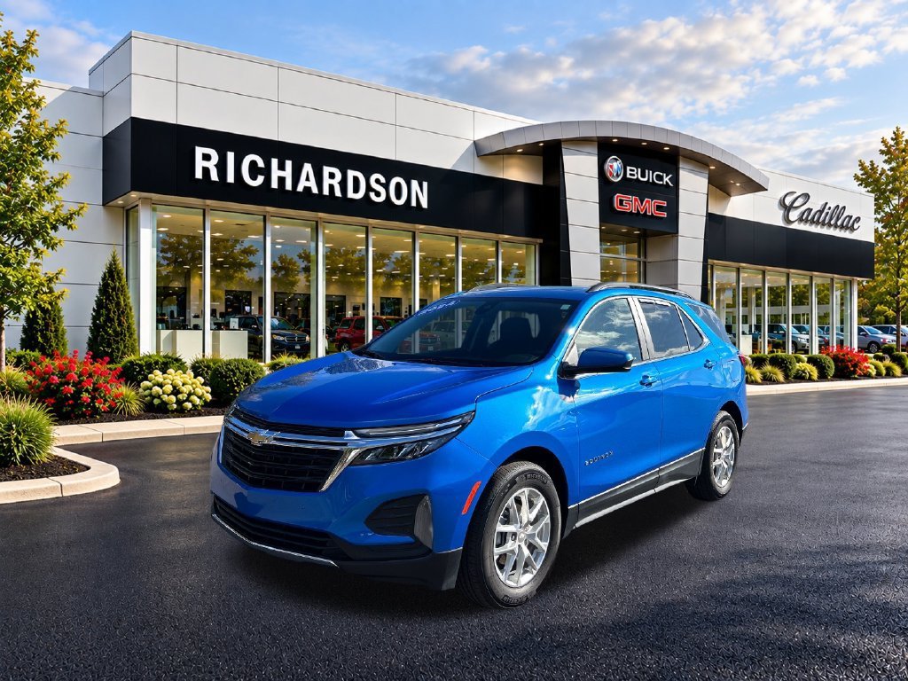 Used 2024 Riptide Blue Metallic Chevrolet LT image 1