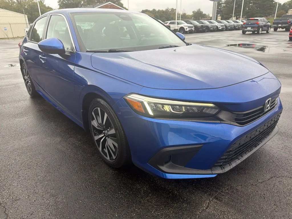 Used 2022 Blue Honda EX image 7