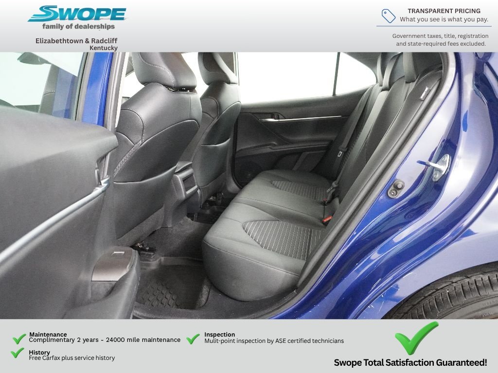 Used 2023 Reservoir Blue Toyota SE Nightshade image 11