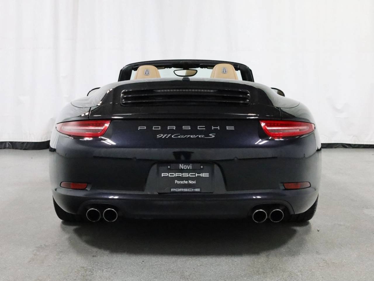 Used 2013 Basalt Black Metallic Porsche Carrera S Cabriolet image 7