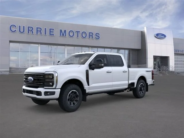 New 2026 Star White Metallic Tri-Coat Ford Platinum image 1