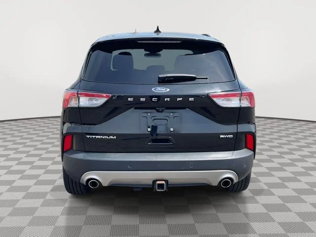 Used 2022 Black Ford Titanium image 7