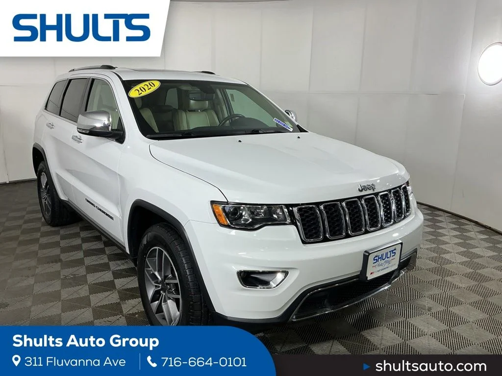 Used 2020 White Jeep Limited image 1