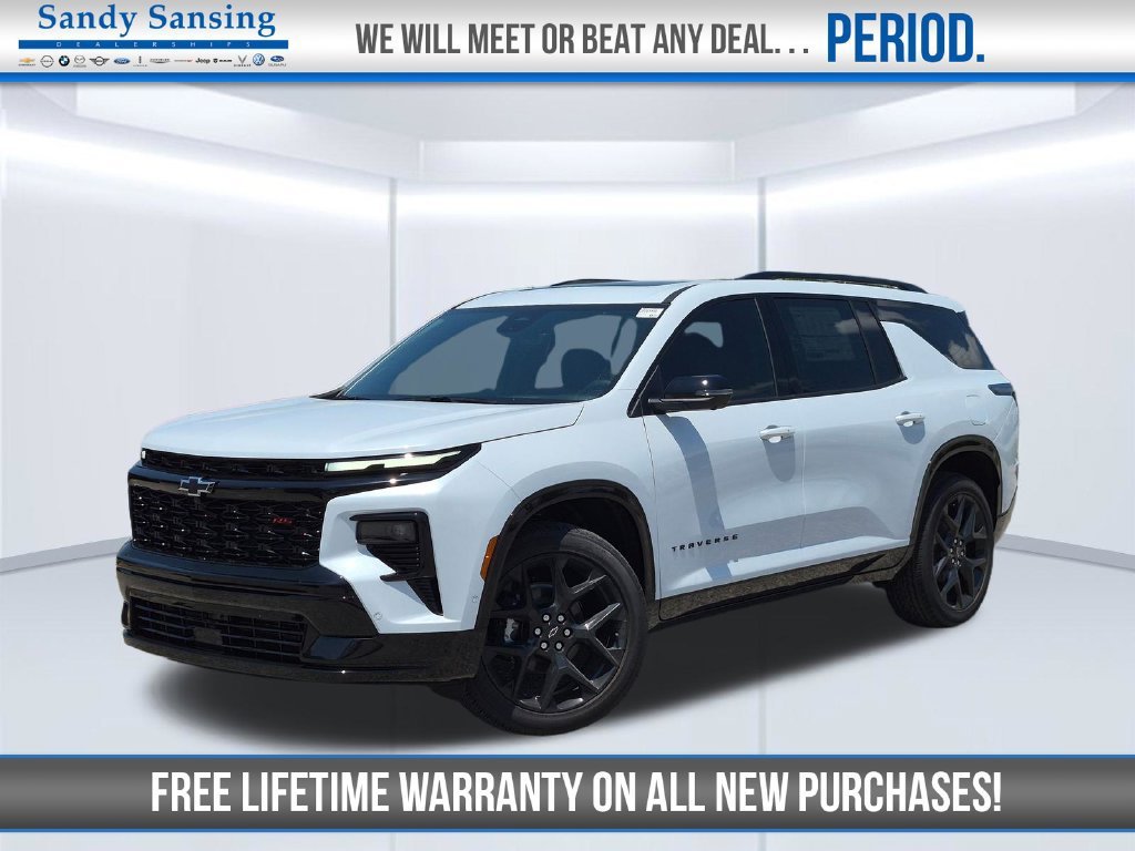 New 2026 Polar White Tricoat Chevrolet RS image 1
