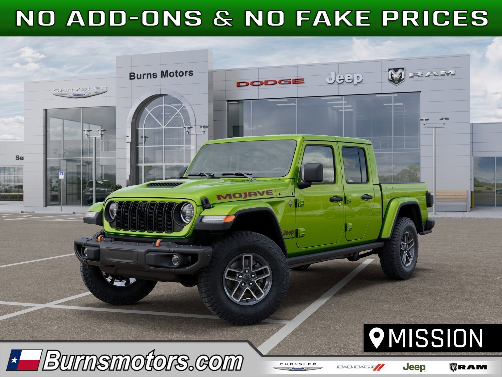 New 2026 Mojito Exterior Paint Jeep Mojave X image 1
