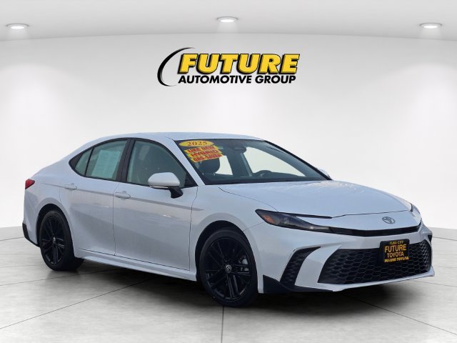 Used 2025 White Toyota SE image 1