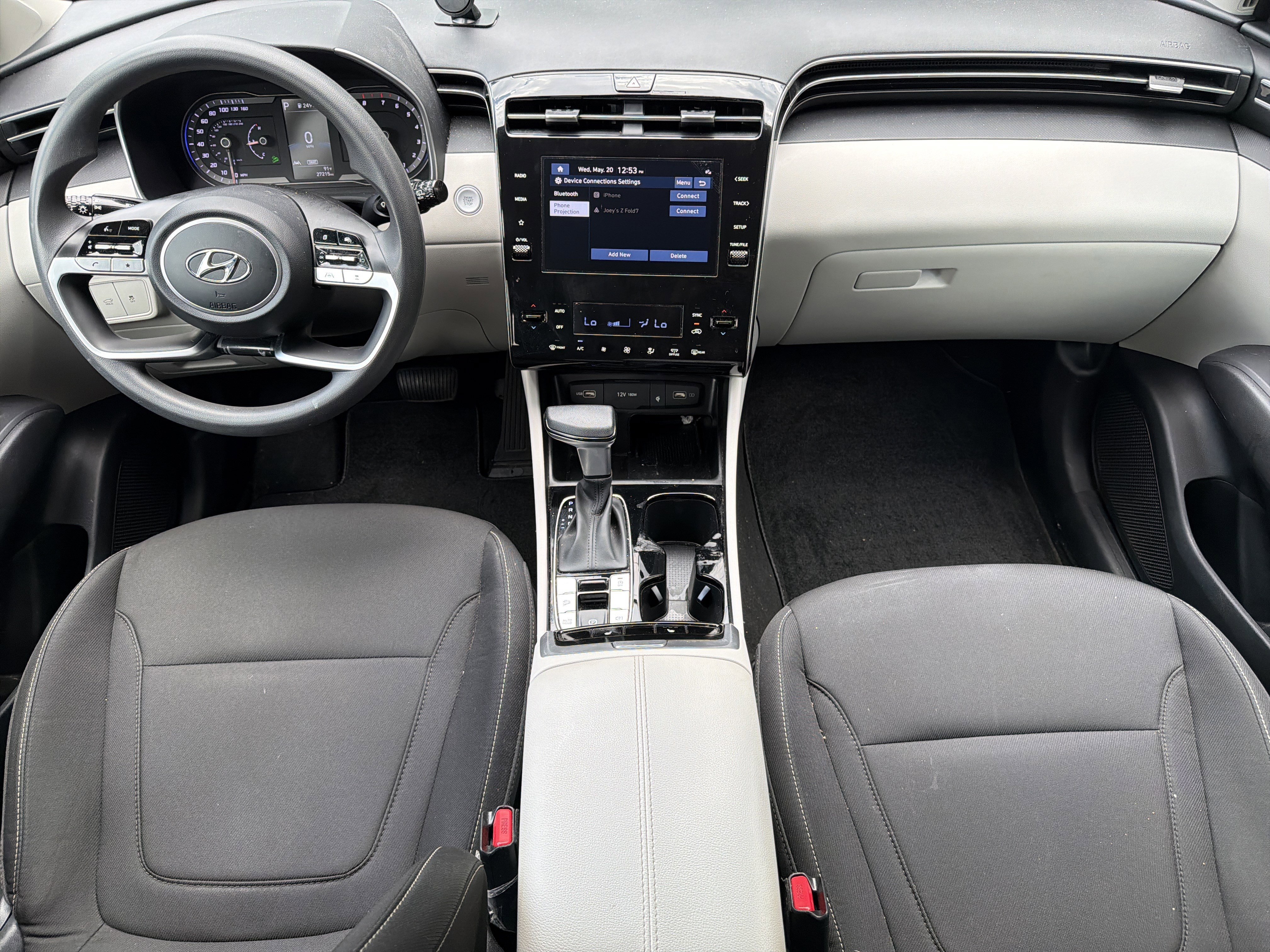 Used 2024 Dark Gray Metallic Hyundai SEL image 3