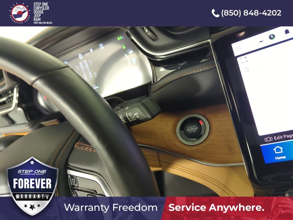 Used 2023 White Jeep Summit Reserve 4xe image 23