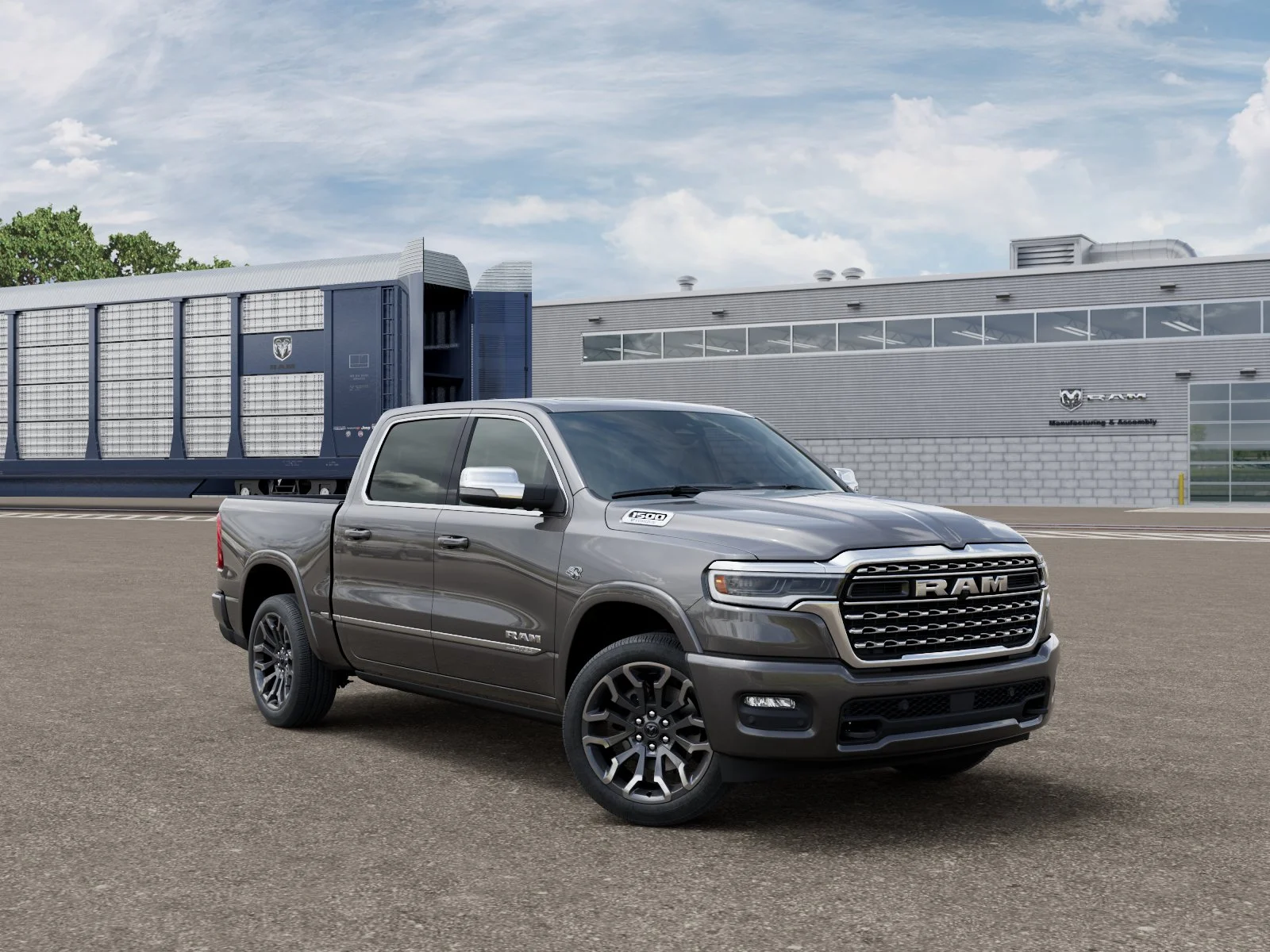 New 2026 Granite Crystal Metallic Clear-Coat Exterior Paint RAM Limited image 31