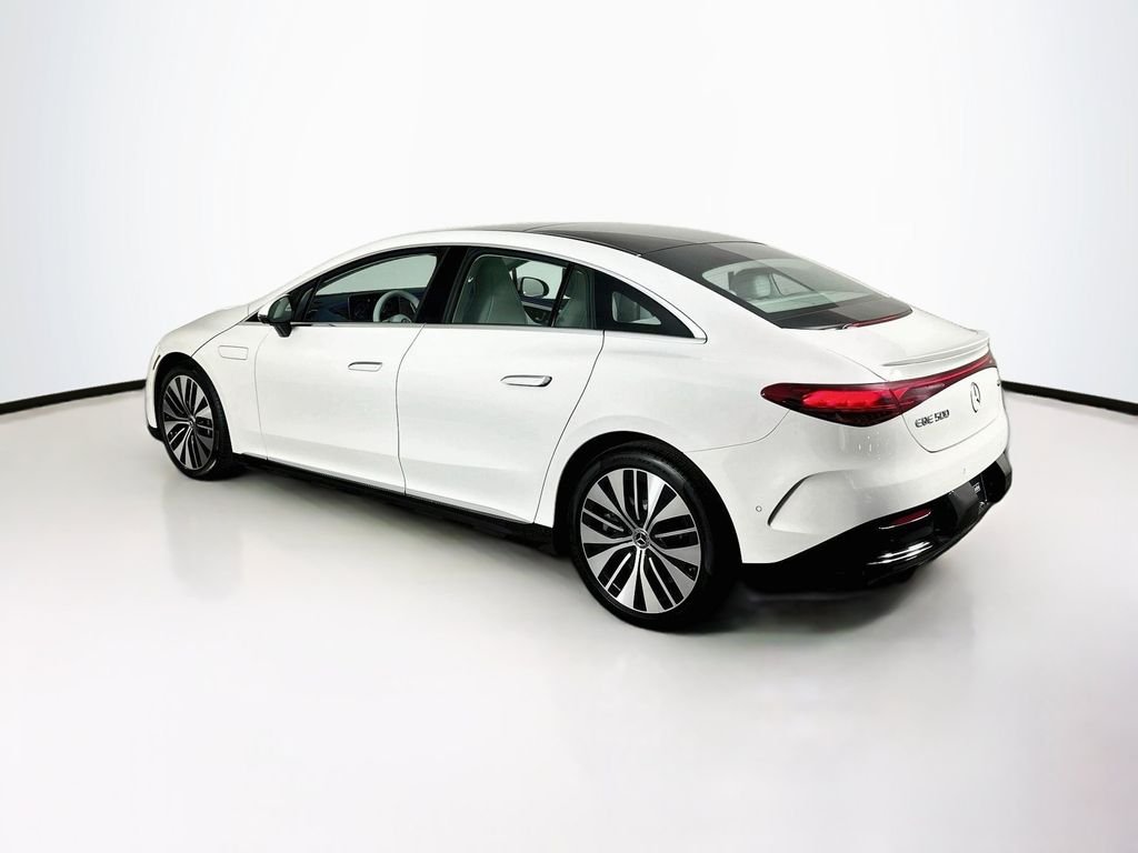 Certified Used 2023 White Mercedes-Benz 500 Sedan image 5