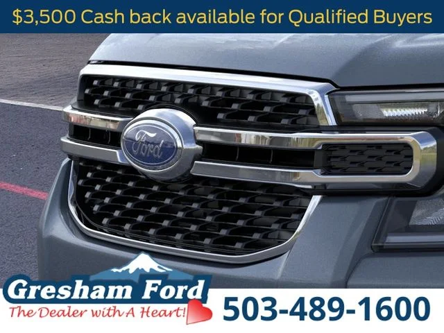 New 2025 Azure Gray Metallic Tri-coat Ford XLT image 20