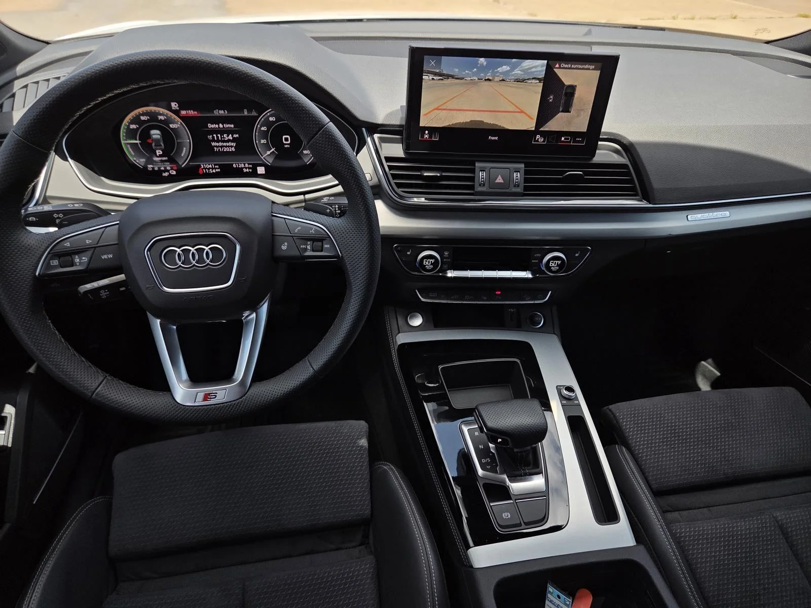 Used 2024 Glacier White Metallic Audi S line Prestige image 16