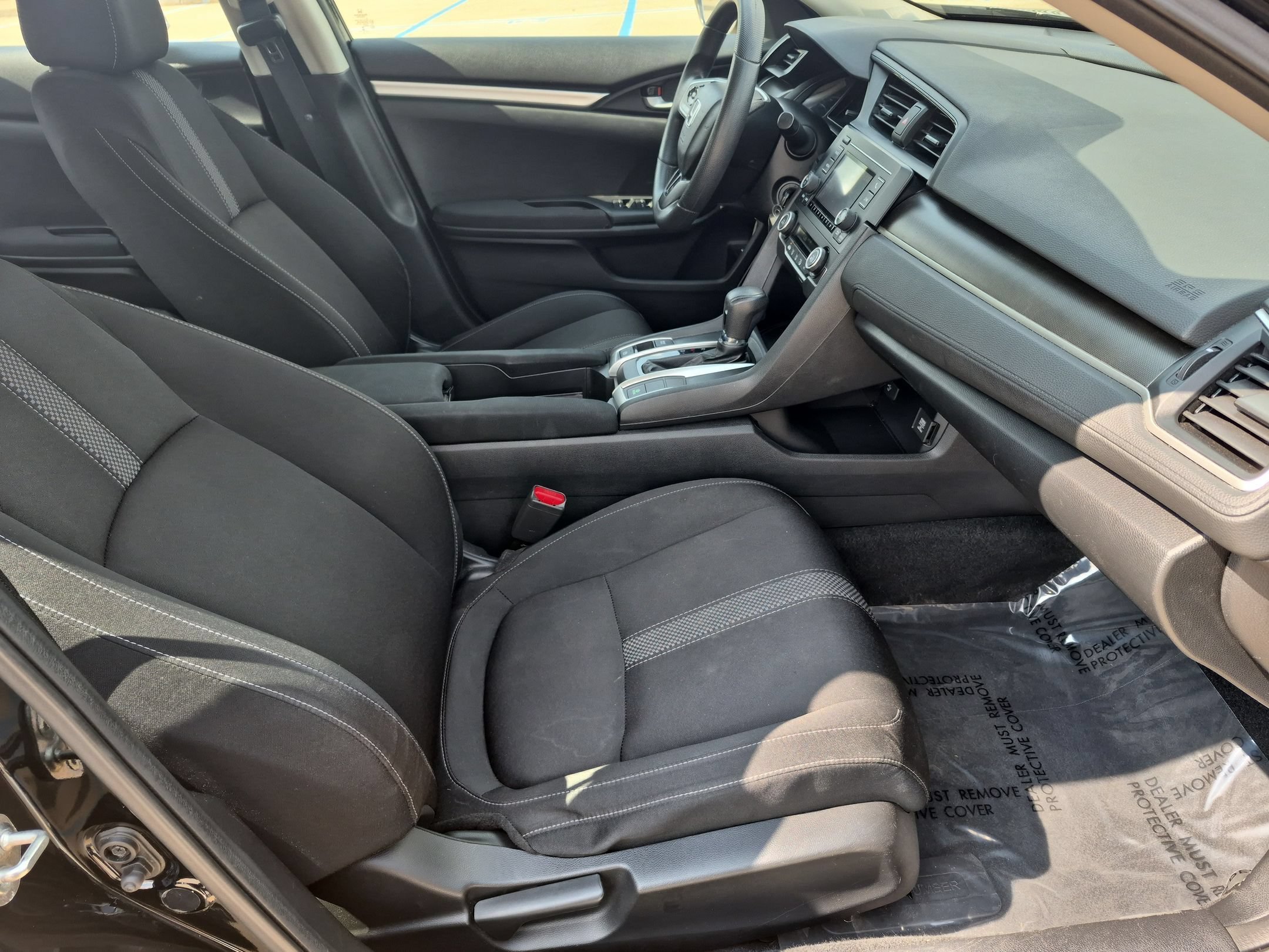 Used 2019 Crystal Black Pearl Honda LX Sedan image 27