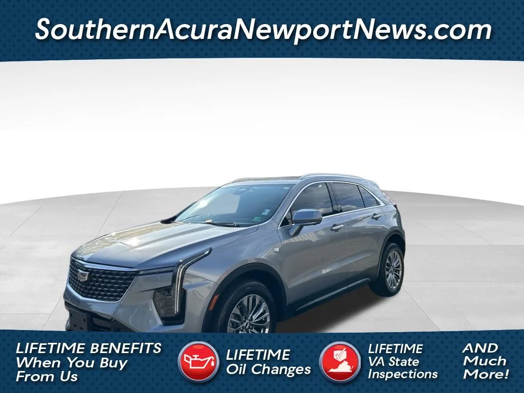 Used 2025 Silver Cadillac Premium Luxury image 1