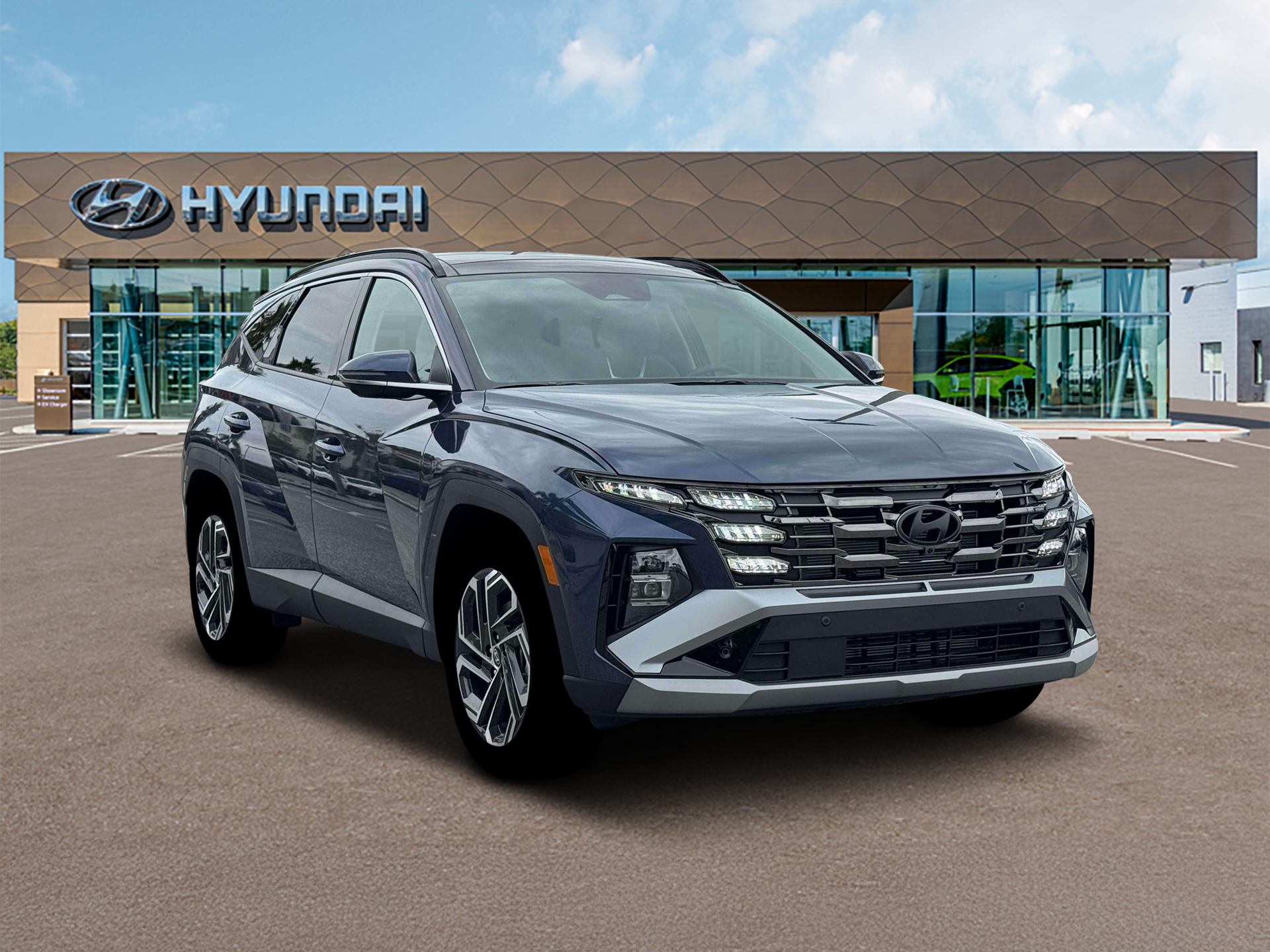 New 2026 Blue Hyundai Limited AWD image 11