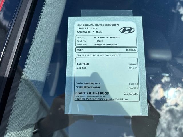 Used 2019 Orange Hyundai Limited image 2