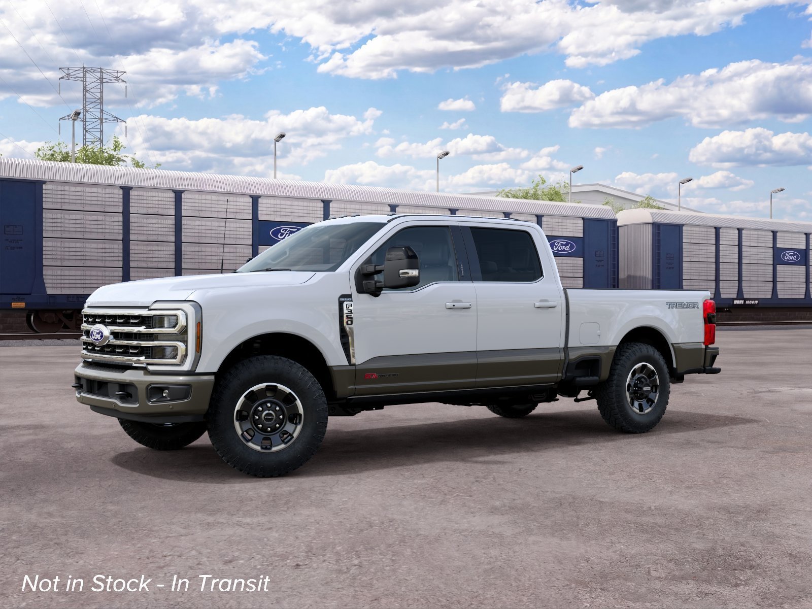 New 2027 Star White Metallic Tri-Coat Ford King Ranch image 2