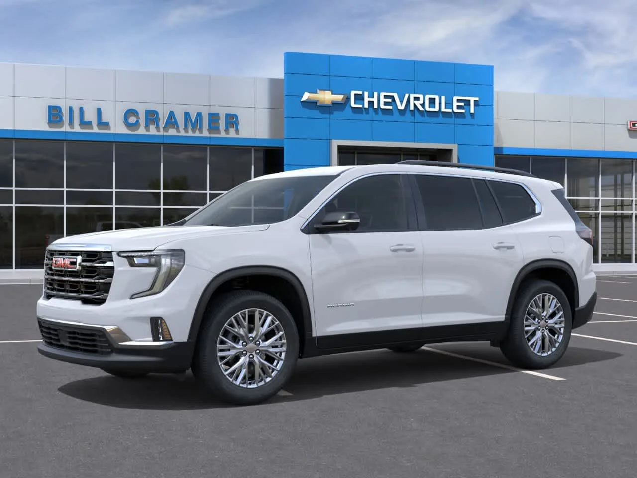 New 2027 Glacier White Tricoat GMC Elevation image 2