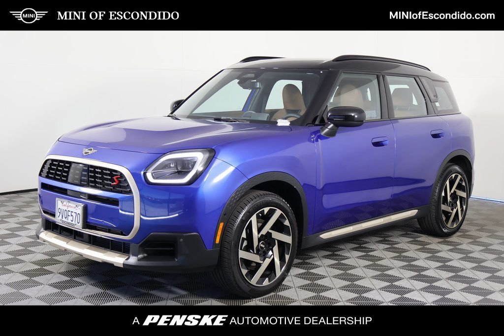Certified Used 2025 Blue MINI  image 1
