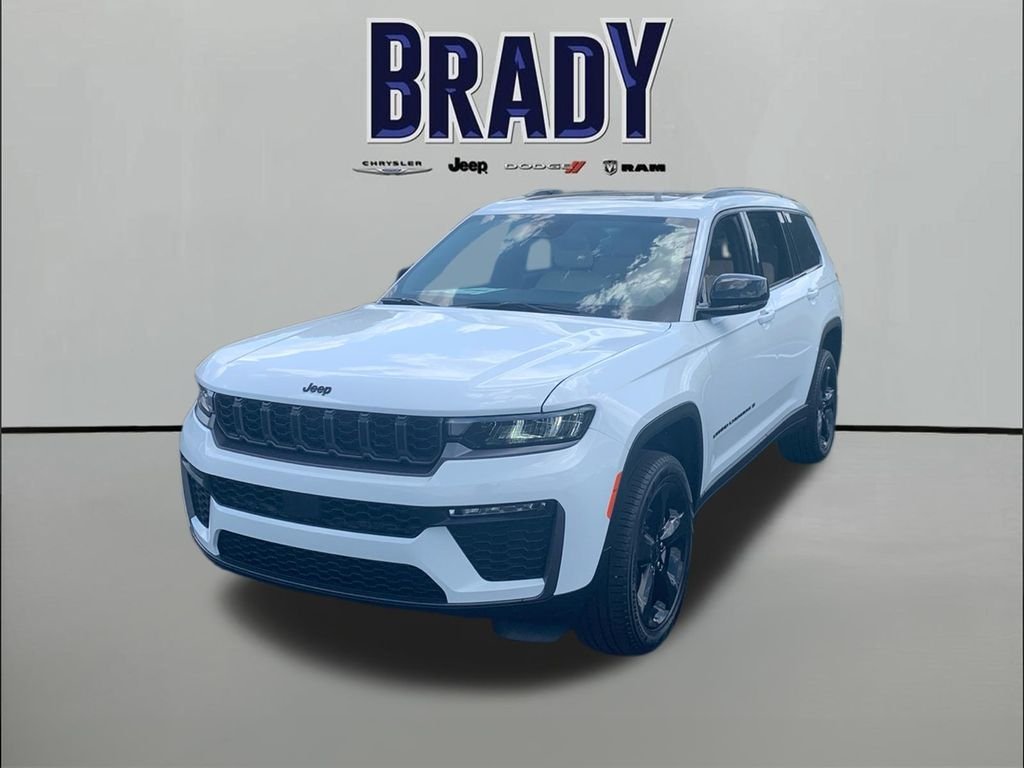New 2026 Bright White Clear-Coat Exterior Paint Jeep Limited image 3