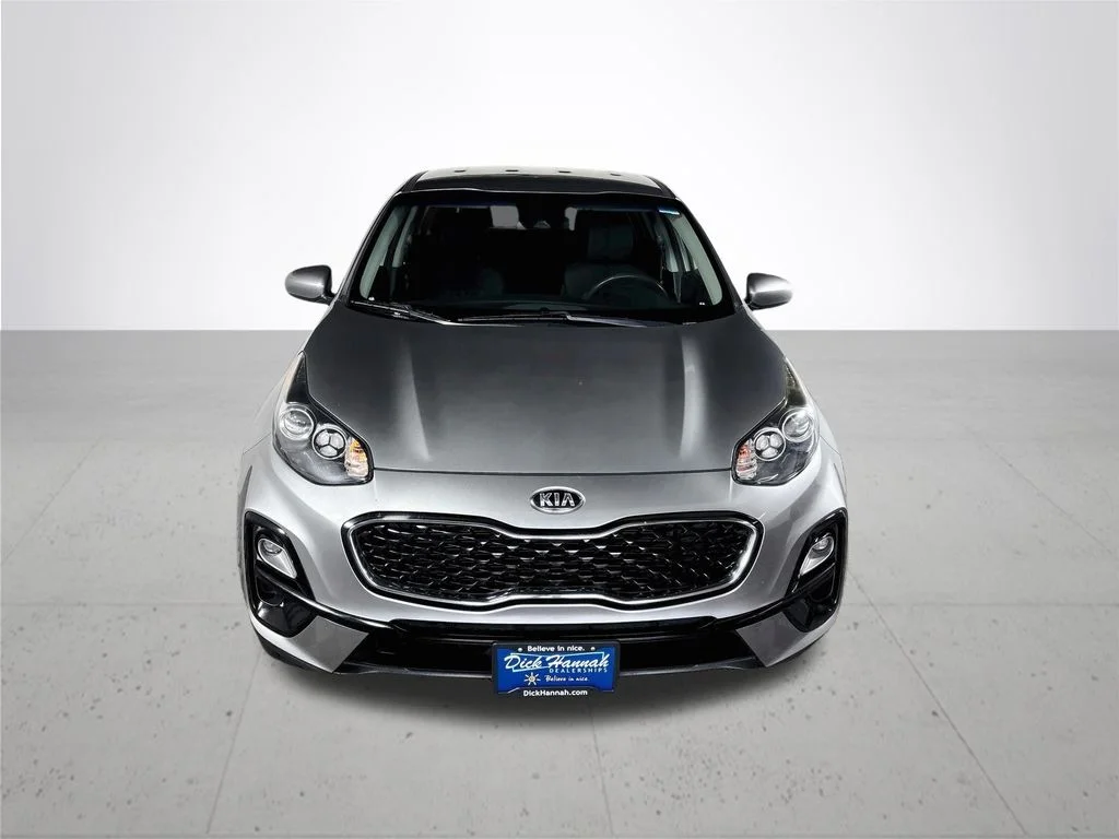 Used 2021 Gray Kia LX image 3
